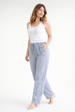 Marlene | Bequeme Lässige Damenhose in Grau