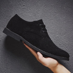 Martin | Herren Minimalistische Schnür-Derby-Schuhe in Schwarz