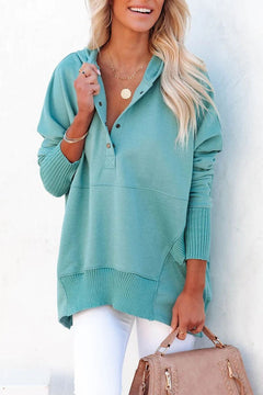Mathilda | Oversize Kapuzen-Hoodie in Hellblau
