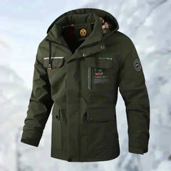 Maximilian | Herren Wasserdichte Outdoor-Steppjacke in Grün