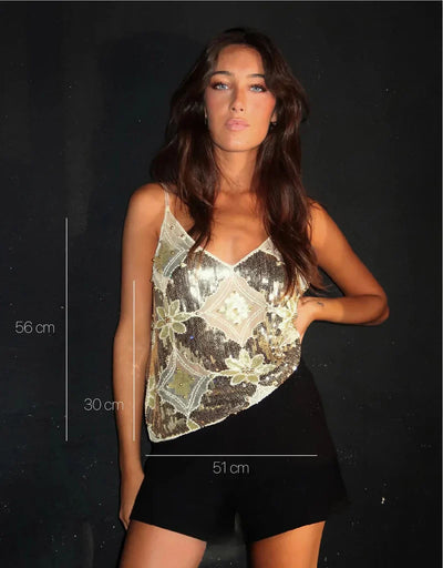 DIANA | EMBELLISHED TOP