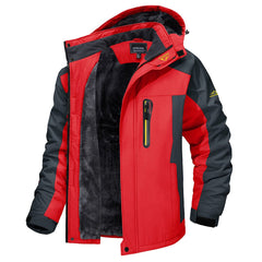 WINDBREAKER & WASSERDICHT JACKE - OUTDOOR in Rot