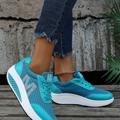 Seraphina - Ergonomische schmerzfreie schuhe in Azurblau