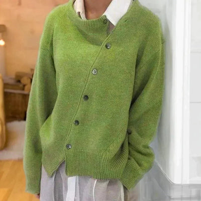 Geknöpfter Pullover für Frauen