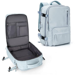 TrekVault – Wasserdichter Haven-Rucksack in Hellblau