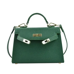 Moderne Designer-Handtasche für Damen | Klein in Grün
