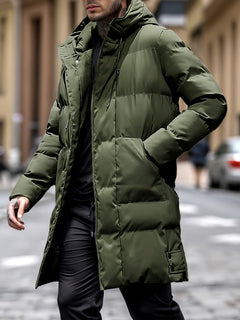 Lässige Polsterjacke für den Winter - Diedrich in Armeegrün