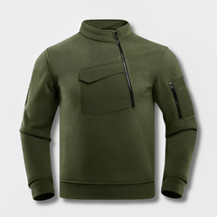 Moderne taktische Fleecejacke - Georgius in Grün