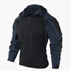 Moderne taktische Outdoor-Jacke - Benjamin in Marineblau