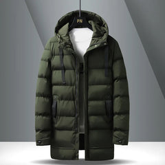 Modische Parka-Winterjacke - Anshelm in Grün