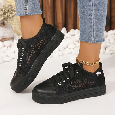 Modische bequeme Damen-Sneakers | Plateau