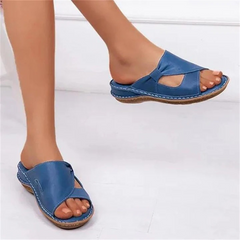 Modische Damen-Sandalen mit weicher Sohle | Sommer in Blau
