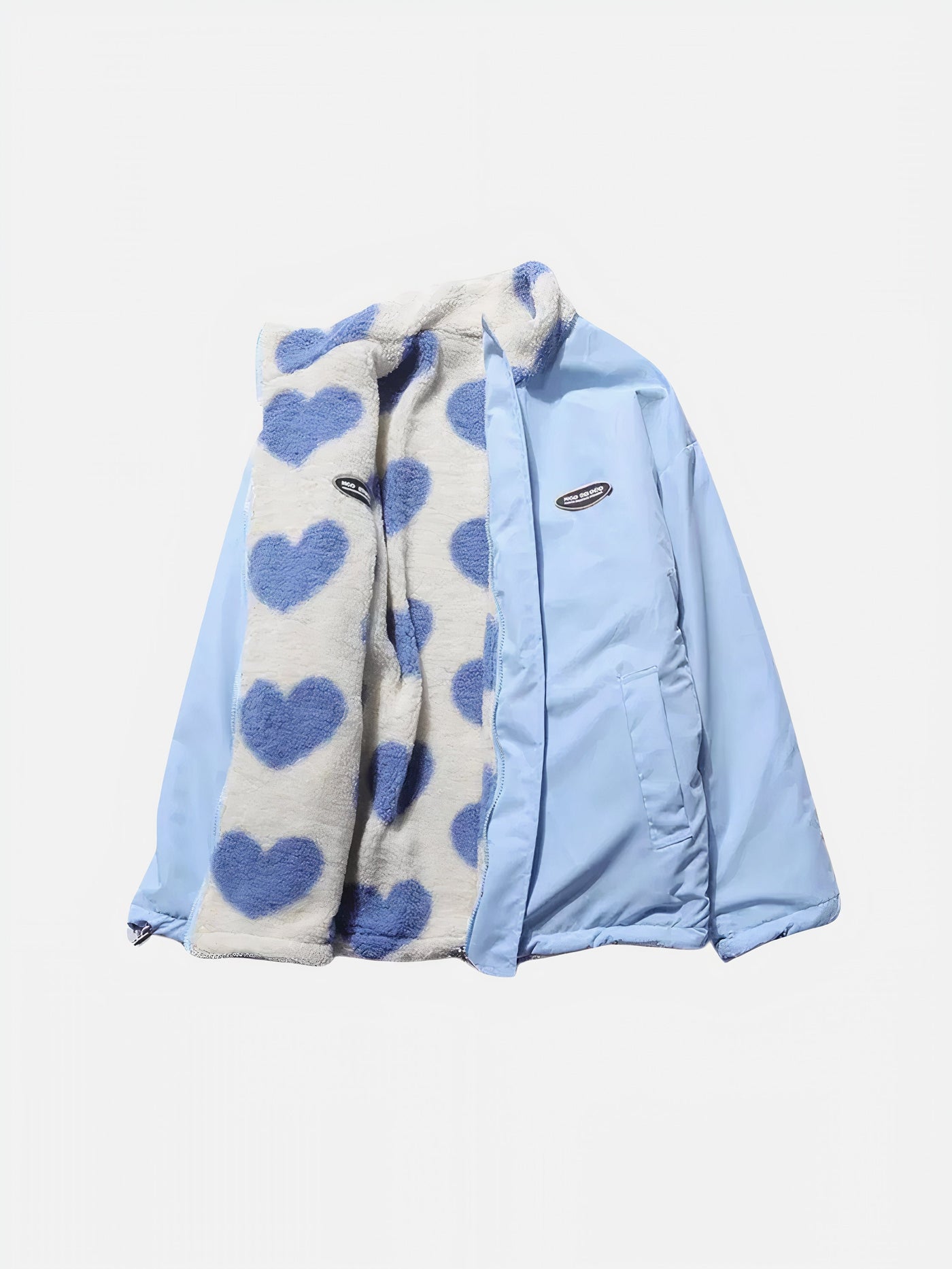 Modische doppelseitige Fleecejacke für Frauen - Dione