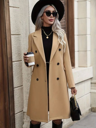 Modische Jacke aus Wollmischung für Frauen - Adelinde