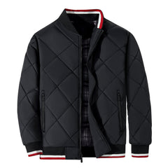 Modische warme Winterjacke - Klaas in Schwarz
