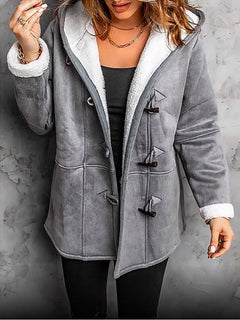 Modische Winterjacke für Frauen - Malina in Grau