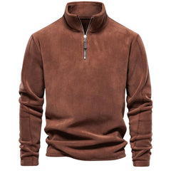 Modischer, warmer Pullover - Maurice in Braun
