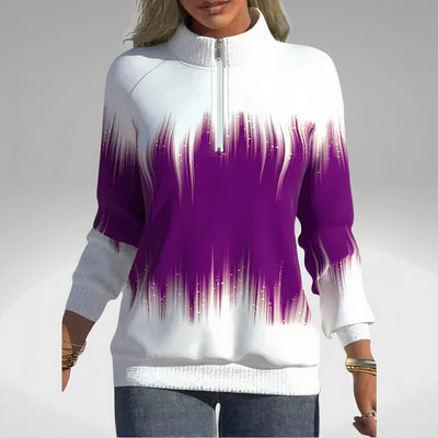 Modisches Damen-Sweatshirt für Herbst und Winter - Karoline