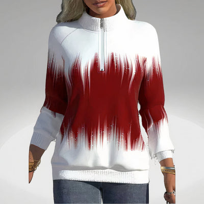 Modisches Damen-Sweatshirt für Herbst und Winter - Karoline
