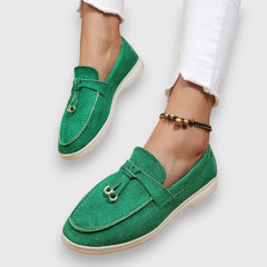 Gemma | Fußgewölbestütze Gepolstert Loafer in Grün