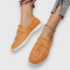 Gemma | Fußgewölbestütze Gepolstert Loafer in Orange