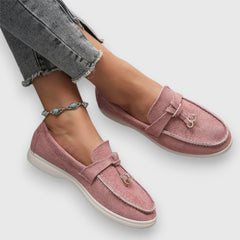 Gemma | Fußgewölbestütze Gepolstert Loafer in Rosa