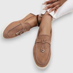 Gemma | Fußgewölbestütze Gepolstert Loafer in Braun