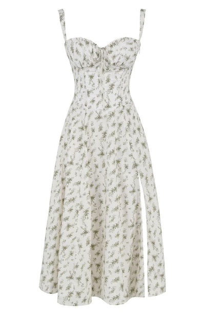 Arabella Tailliertes Damenkleid mit Schnürung und Herzausschnitt