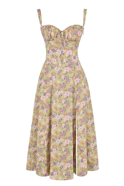 Arabella Tailliertes Damenkleid mit Schnürung und Herzausschnitt