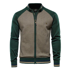 Herren Slim-Fit Übergangsjacke | Sportlich & Kombinierbar in Grün