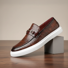 Aurelio Leder Schuhe in Braun