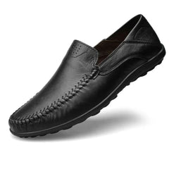 Franz®️™ | Ledermokassin in Schwarz