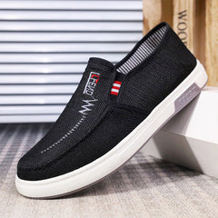 Nico | Herren Orthopädische Slip-On Sneaker in Schwarz