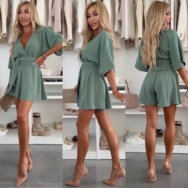 Celena | Elegante getailleerde jumpsuit