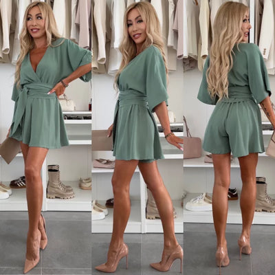 Celena | Elegante getailleerde jumpsuit