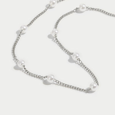 Nura Pearl 18K Silberkette