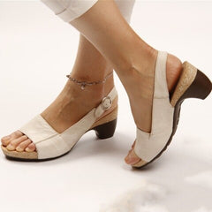 Paris® | Vogue Damen Sandalen in Weiß