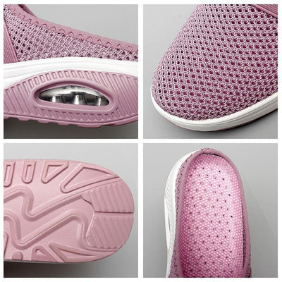 Mesh-Slip-On-Clog-Stil Turnschuhe für Damen