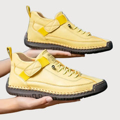 Brigitte | Damen Casual Orthopädische Sneaker in Gelb