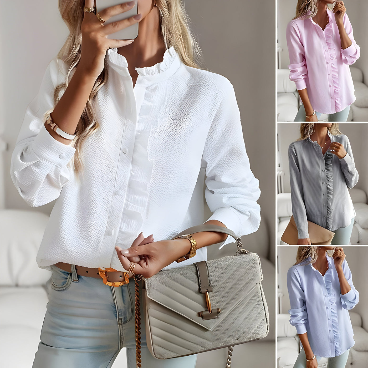 Andric | Eleganz und Komfort in einer perfekten Bluse