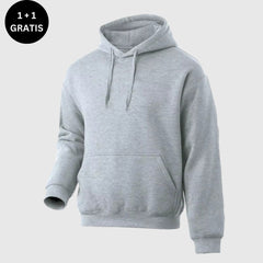 MARVIN™- Lässige Kapuzenpullover für Frühling und Herbst in Hellgrau