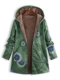Nereliza | Stylischer Hoodie in Grün