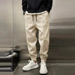 Nico | Sportliche Herren Jogginghose lässig & chic in Beige