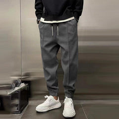 Armin | Elegante Jogginghose in Dunkelgrau