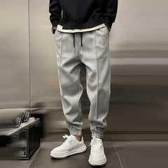 Armin | Elegante Jogginghose in Grau