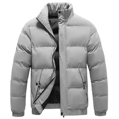 Softshell Outdoor Pufferjacke in Grau