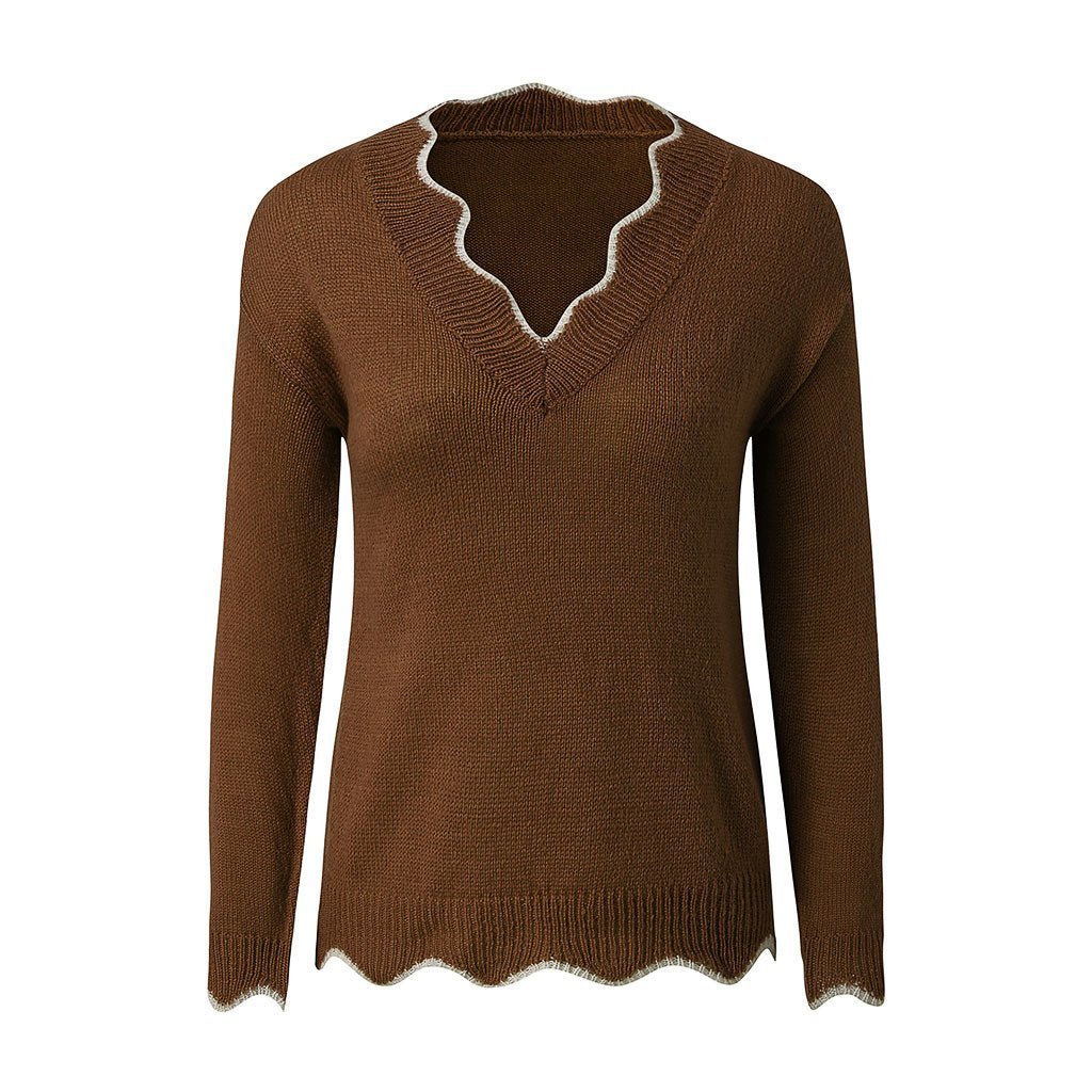 Cecilia - Sehr warmer und stilvoller Pullover für den Frühling