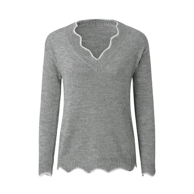 Cecilia - Sehr warmer und stilvoller Pullover für den Frühling