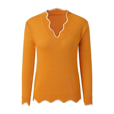 Cecilia - Sehr warmer und stilvoller Pullover für den Frühling