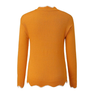 Cecilia - Sehr warmer und stilvoller Pullover für den Frühling